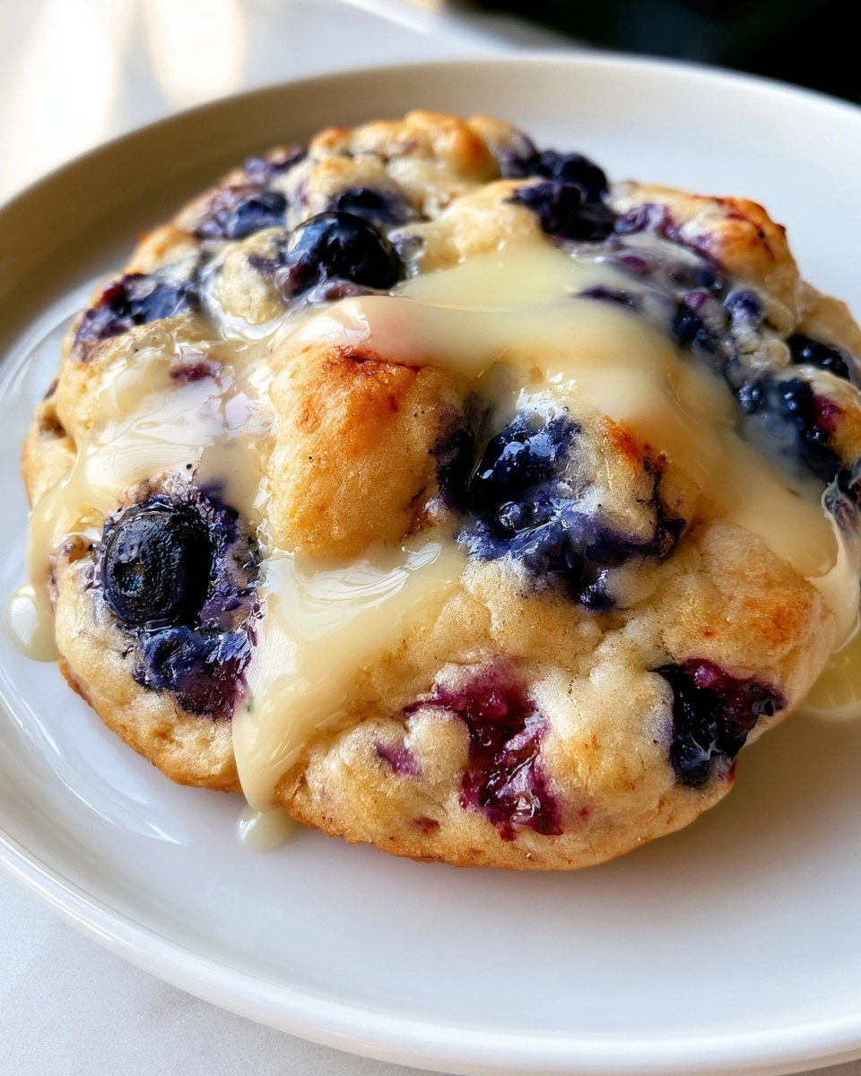 High-Protein Lemon Blueberry Cookies