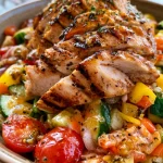 High-Protein Mediterranean Chicken Bowls for a Healthy Twist! 106 High-Protein Mediterranean Chicken Bowls