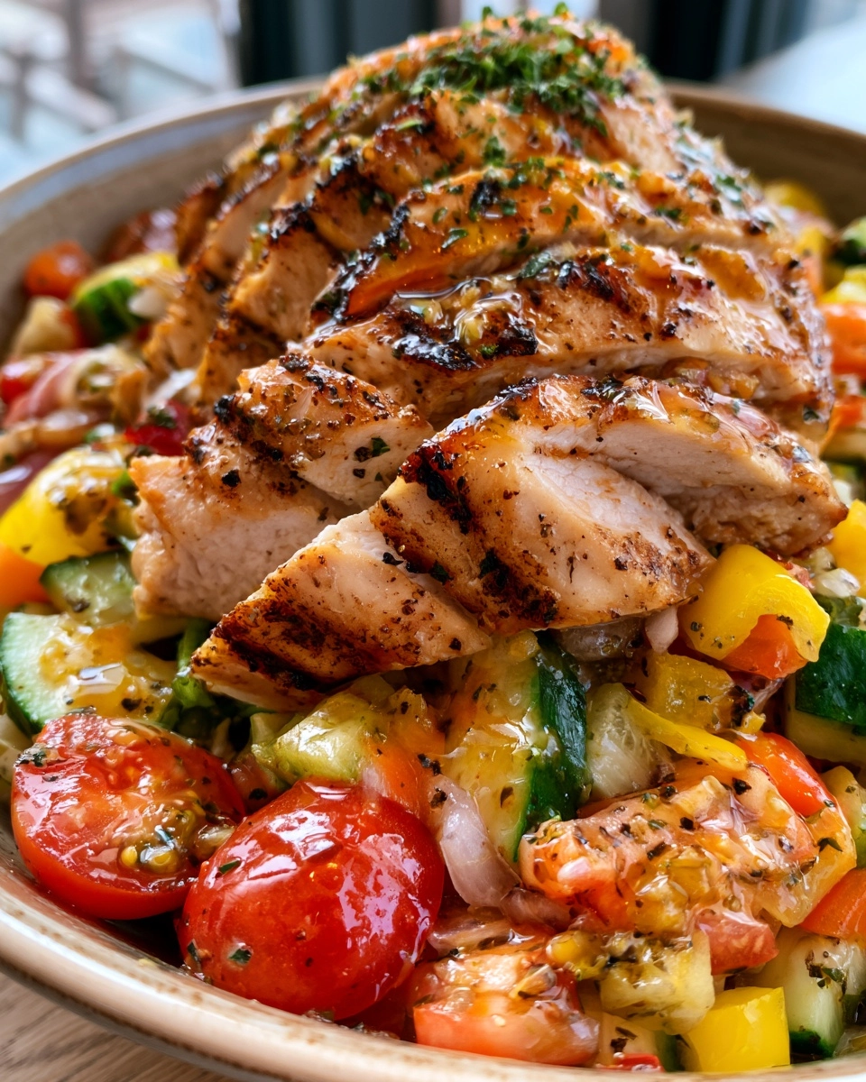 High-Protein Mediterranean Chicken Bowls