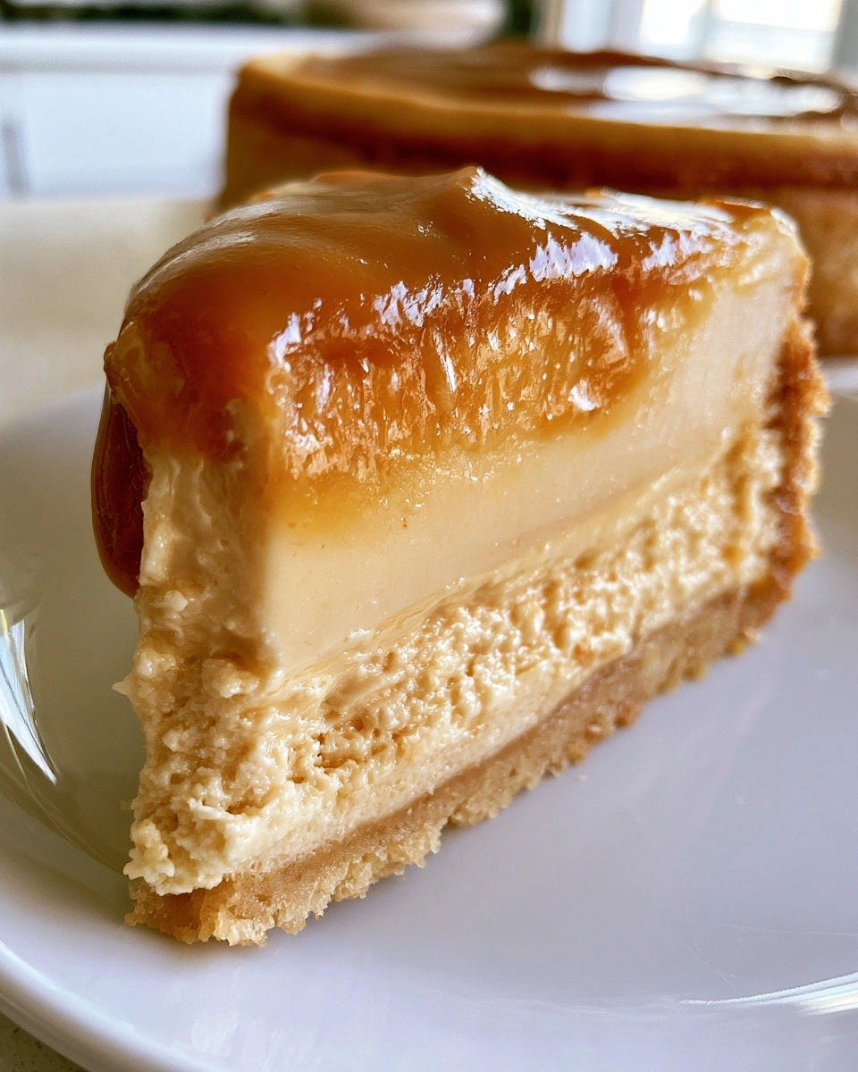 High-Protein Salted Caramel Cheesecake