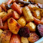 Maple Roasted Root Vegetables for a Fall Side