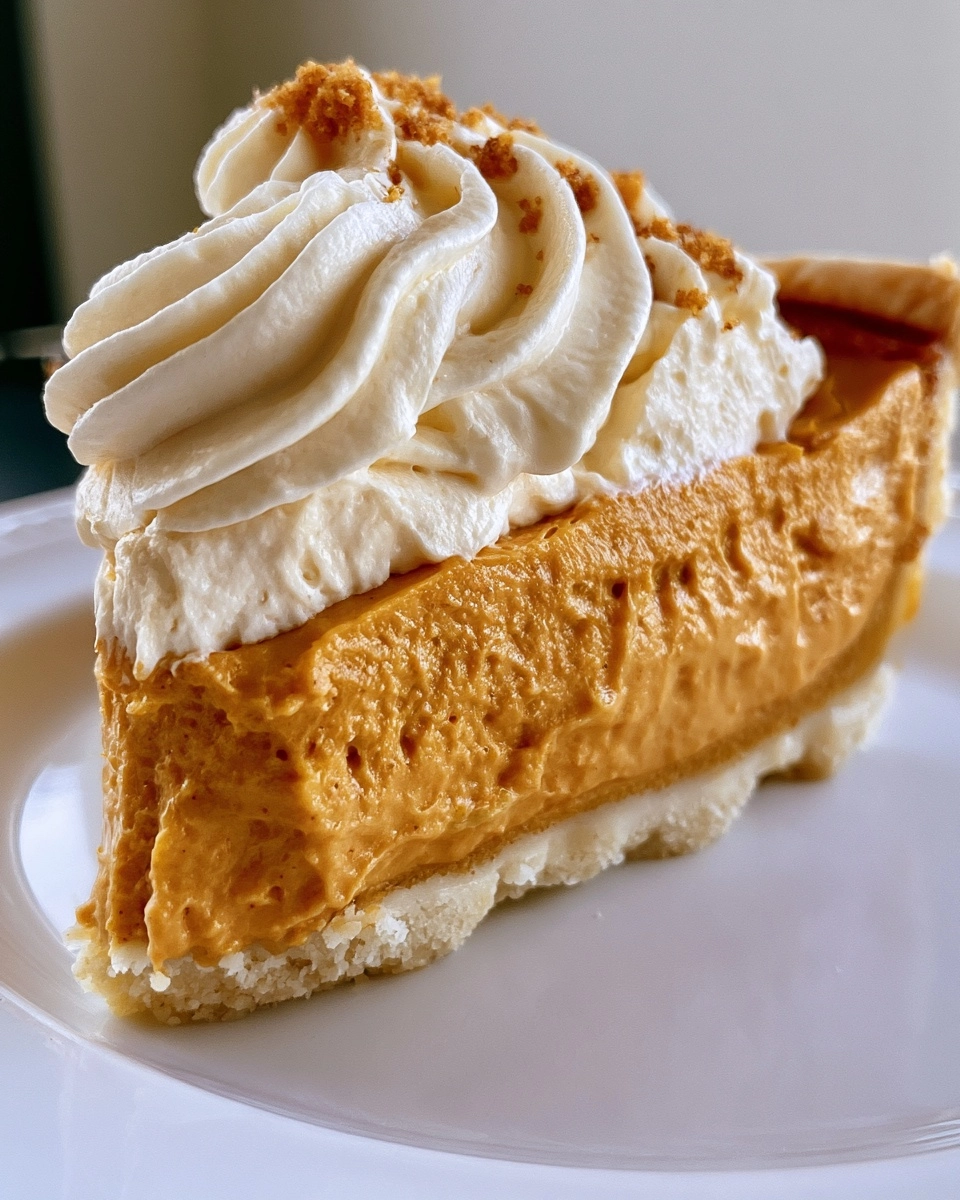 No Bake Pumpkin Pie