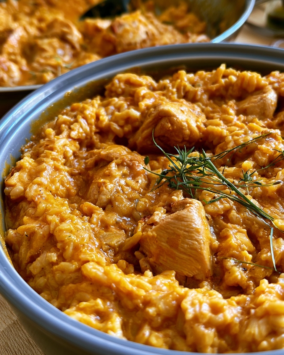 One Pot Creamy Chicken and Rice
