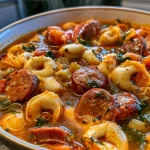 One Pot Sausage Tortellini Soup: Quick Comfort Meal! 107 One Pot Sausage Tortellini Soup