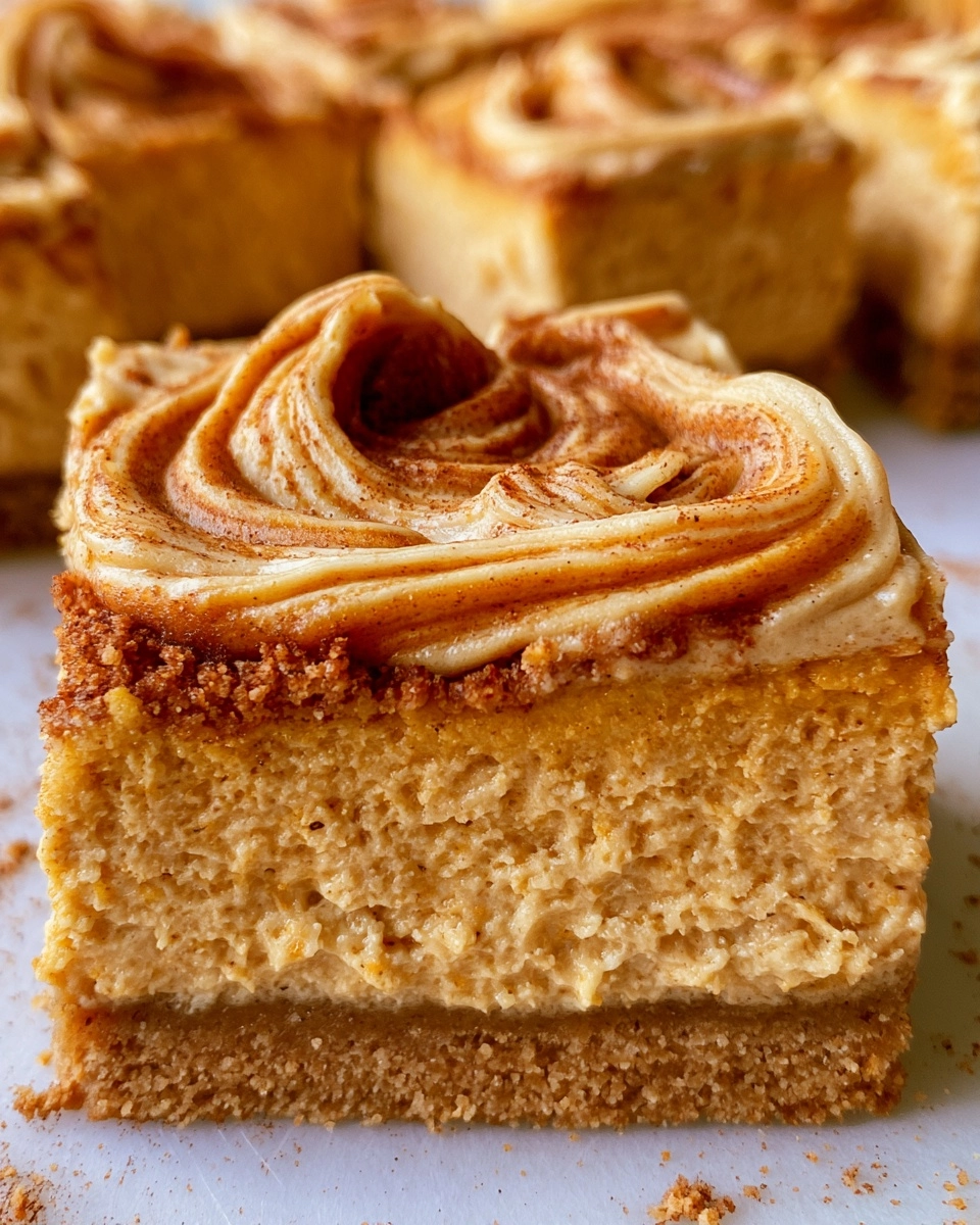 Pumpkin Cheesecake Bars for the Ultimate Fall Dessert Table!