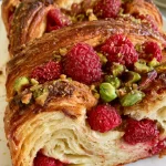 Raspberry Pistachio Croissant Bread Is the Showstopper Your Feed Needs