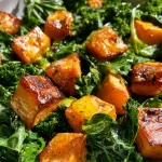 Roasted Butternut Squash and Kale Fall Salad