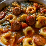 Sausage Tortellini Soup: A Cozy One-Pot Dinner Awaits! 110 Sausage Tortellini Soup: A Cozy One-Pot Dinner