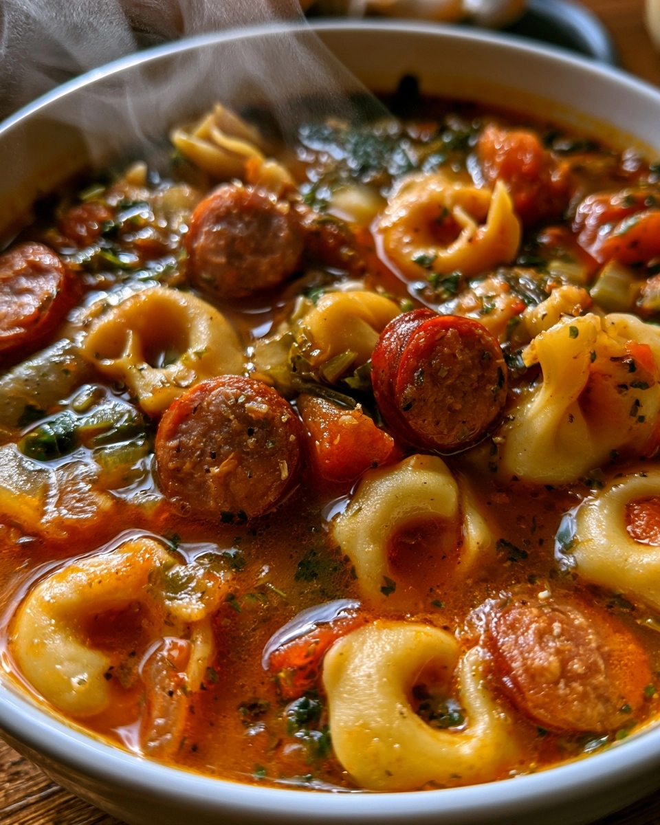 Sausage Tortellini Soup: A Cozy One-Pot Dinner