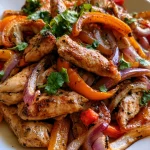 Sheet Pan Chicken Fajitas