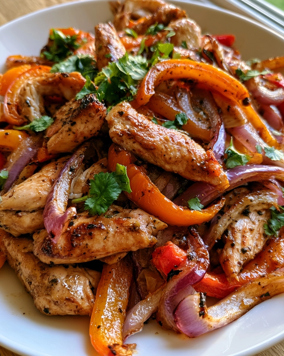 Sheet Pan Chicken Fajitas