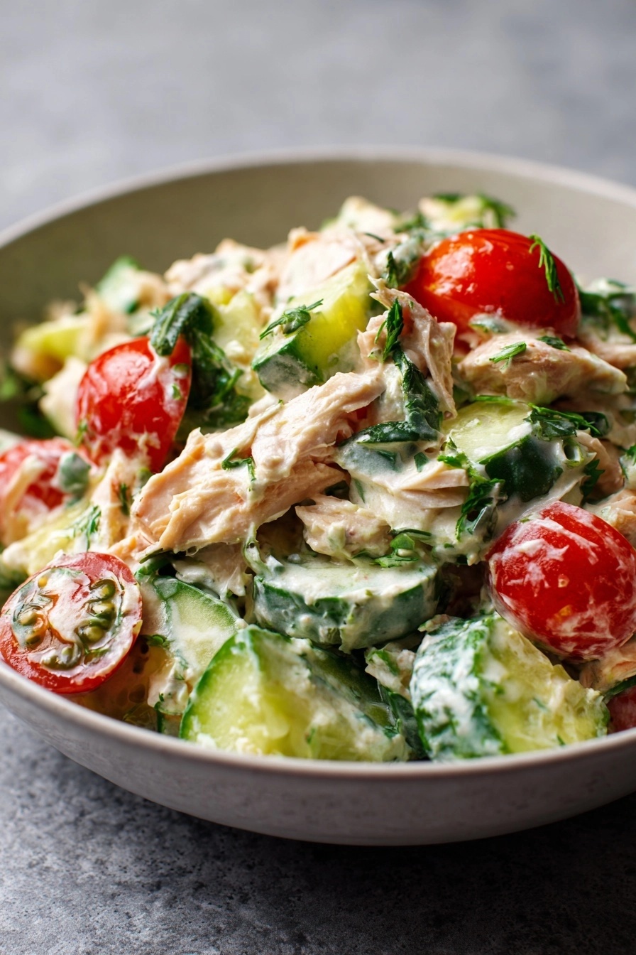 The Chicken Salad That Tastes Creamy With Zero Mayo