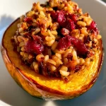 Wild Rice Stuffed Acorn Squash for Fall Comfort Awaits! 123 Wild Rice Stuffed Acorn Squash for Fall Comfort