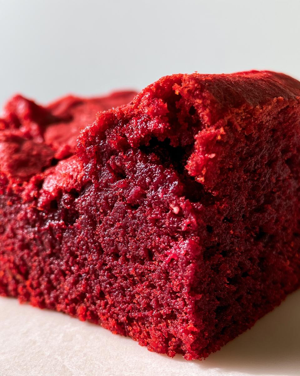 Bloody Red Velvet Brownies: A Hauntingly Good Treat!