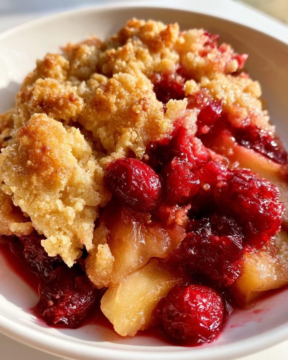 Cranberry Apple Crisp: A Warm Fall Dessert!
