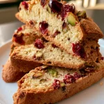 Cranberry Pistachio Biscotti: A Perfect Christmas Gift!