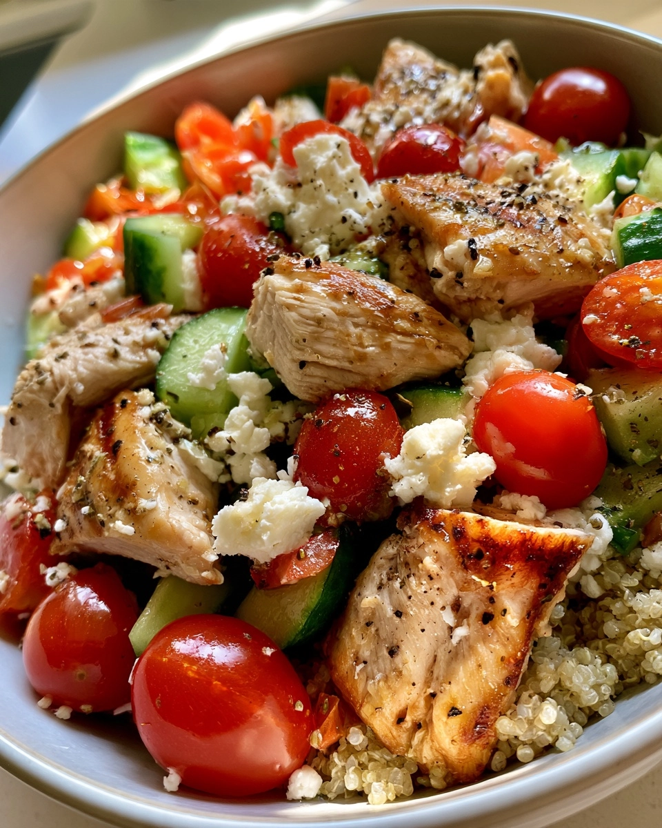 Greek Chicken Meal-Prep Bowls: The 5-Day Lunch You'll Look Forward To!