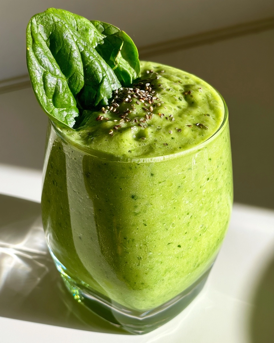 Green Protein Smoothie: Sneak in Veggies with 28g Protein!
