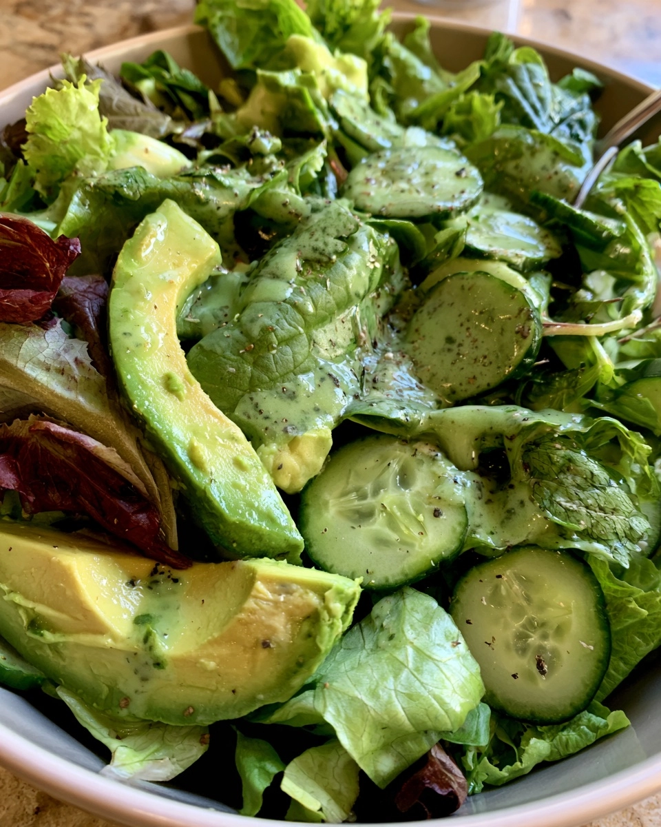 High-Volume Green Goddess Salad