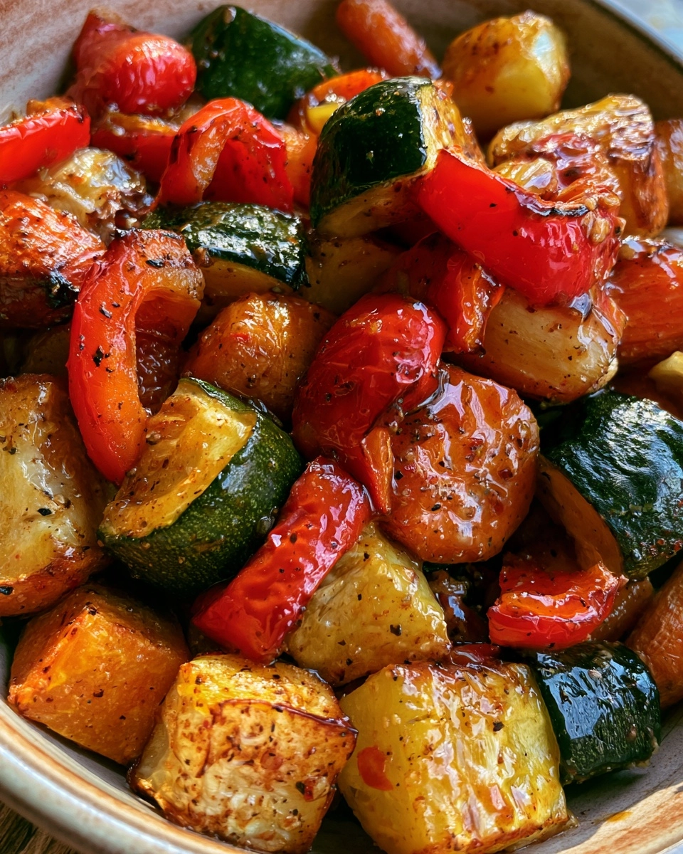 High-Volume Roasted Veggie Bowl