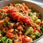 Low-Cal Turkey Taco Bowls