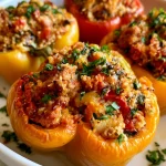 Low-Calorie Stuffed Peppers