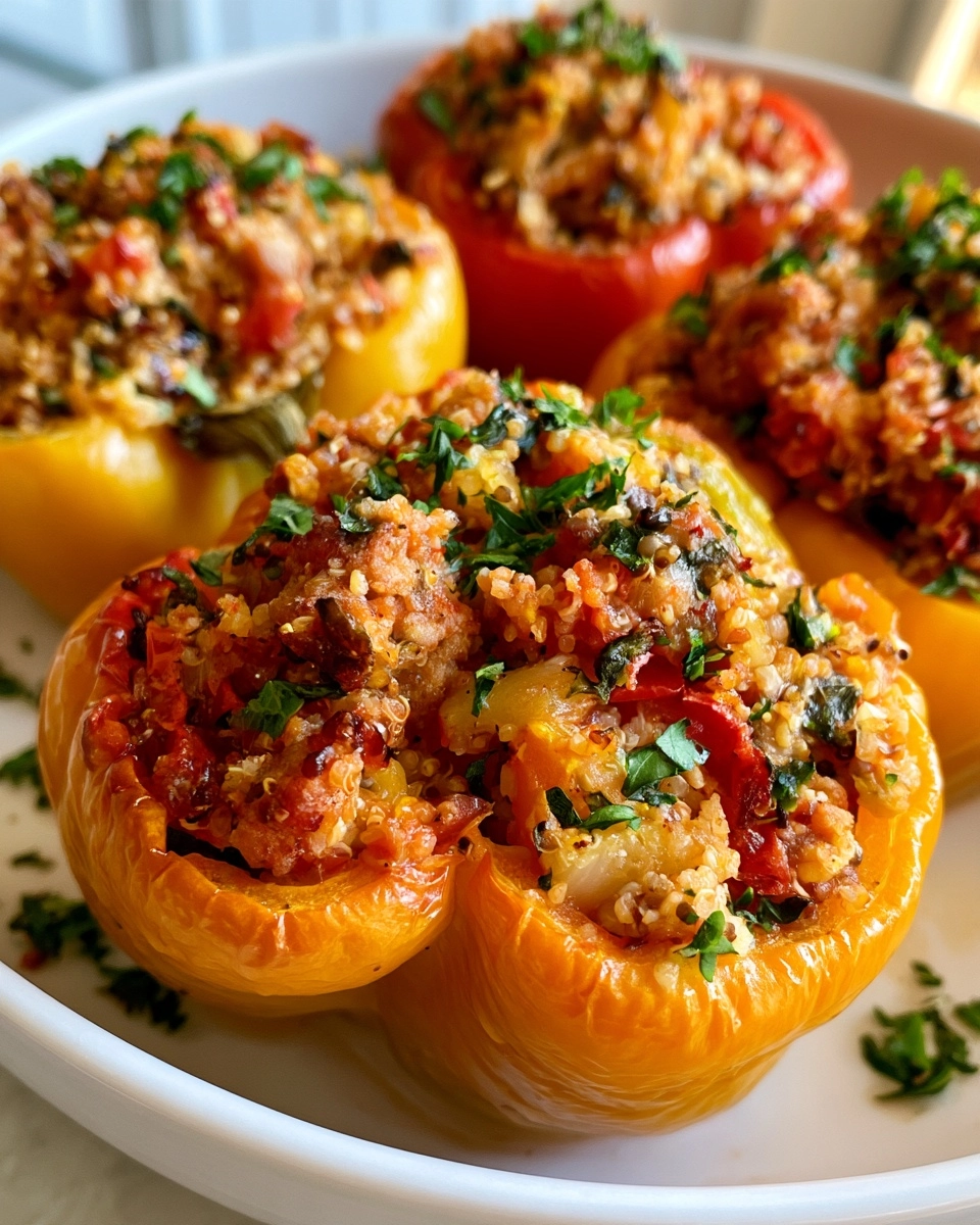 Low-Calorie Stuffed Peppers