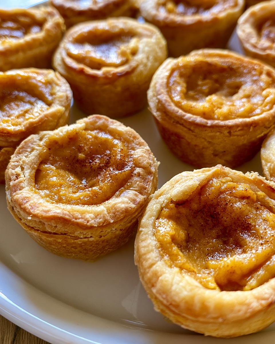 Mini Pumpkin Pie Bites: A Perfect Thanksgiving Finger Dessert!