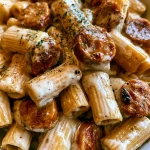 One-Pot Creamy Sausage Rigatoni