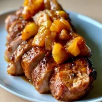 Quick Apple Cinnamon Pork Tenderloin