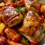 Sheet Pan Honey Mustard Chicken