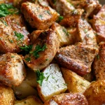 Sheet Pan Ranch Chicken & Potatoes