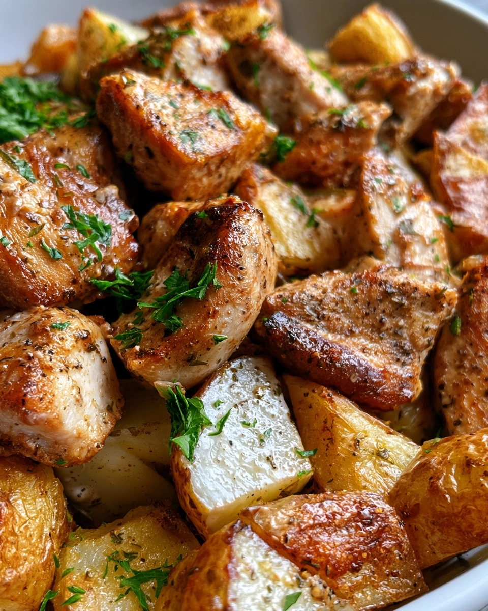 Sheet Pan Ranch Chicken & Potatoes