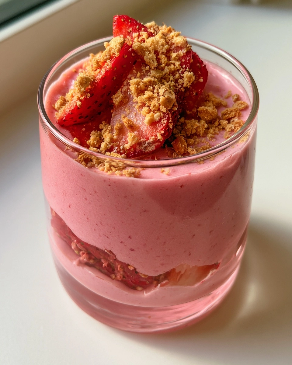 Strawberry Cheesecake Protein Smoothie: The Viral 2026 Blend!