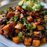 Sweet Potato and Black Bean Salad: A Filling Dinner Salad!
