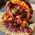 Thanksgiving Charcuterie Board Shaped Like a Turkey!