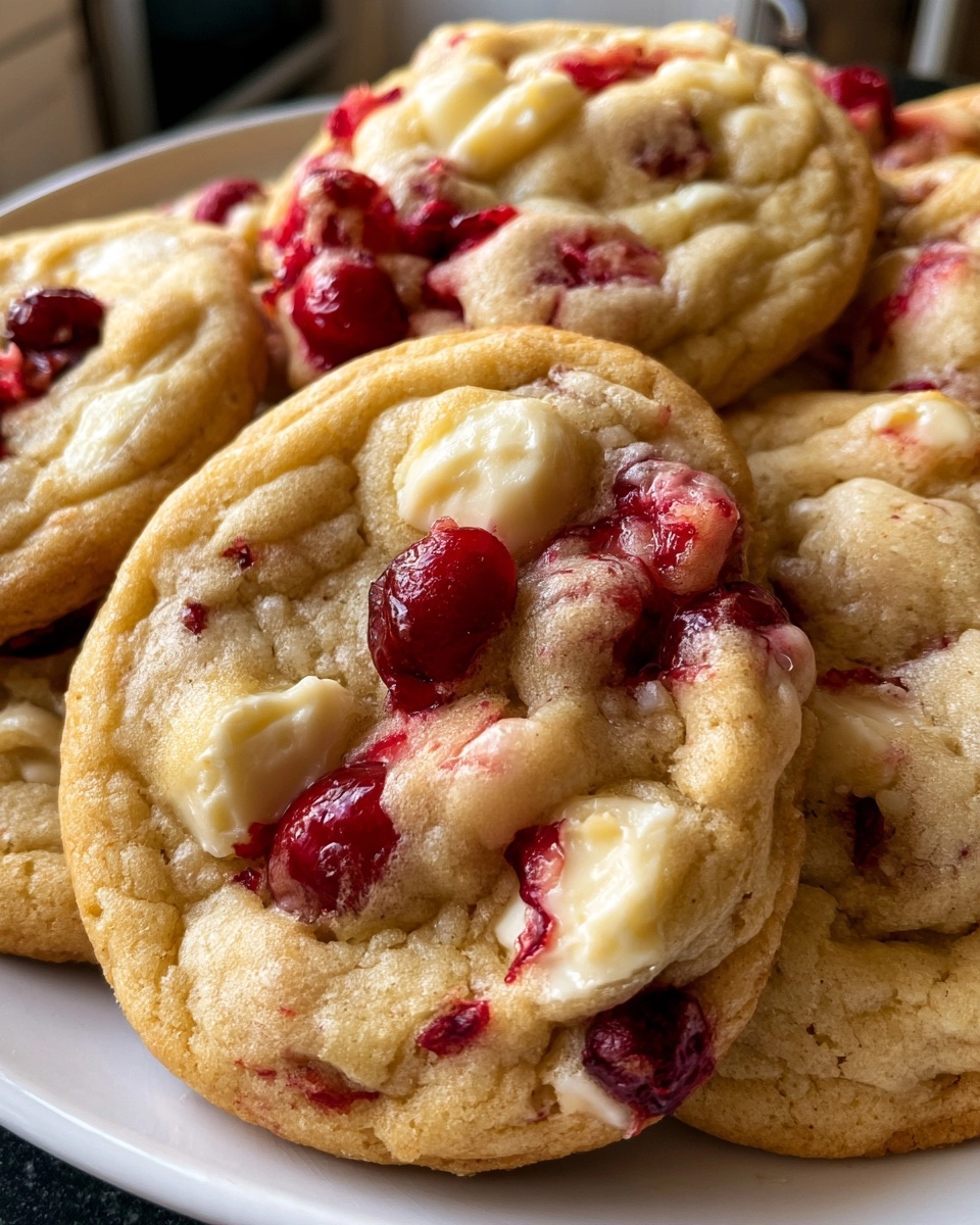 White Chocolate Cranberry Cookies: A Christmas Favorite!